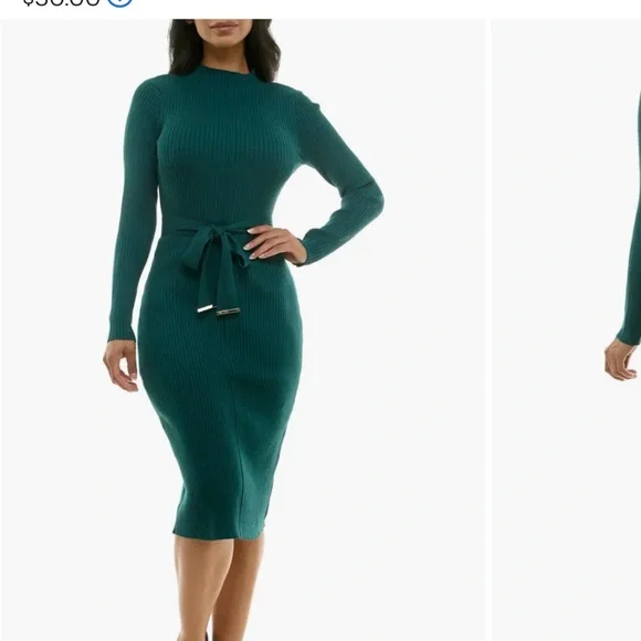 nina leonard dress Abby Rose 3190 Plus Size Cocktail Dress Corset Long Sleeve Homecoming Dress Formal Flared 24 / Dolphin Blue main image 0